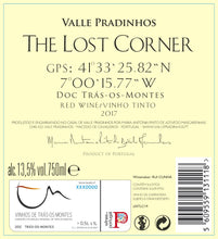 Carregar imagem no visualizador da galeria, Valle Pradinhos The Lost Corner Tinto 2017
