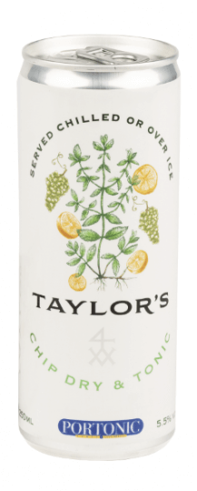 Taylor's Chip Dry & Tonic Portonic 250 ml.